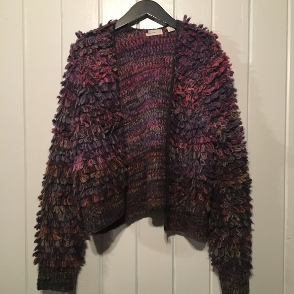 sleeping on snow cardigan