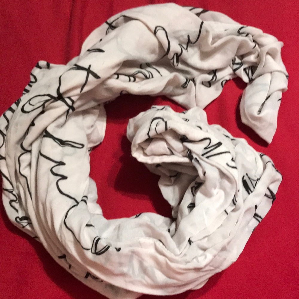Light, airy infinity scarf