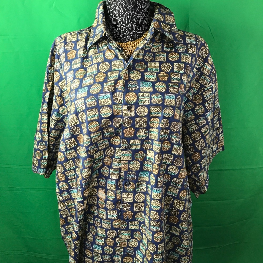 Vintage Cooke Street Hawaiian Print Shirt