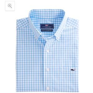 Men's South Sound Gingham Slim Tucker Shirt