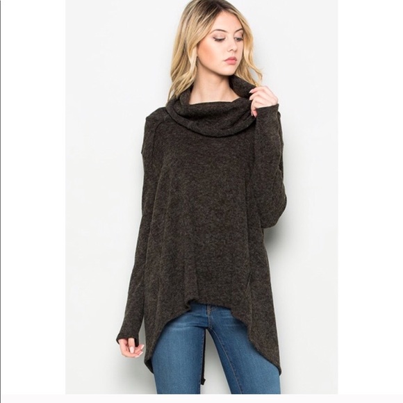 Comfy Cowl Neck Sweater - Picture 3 of 4