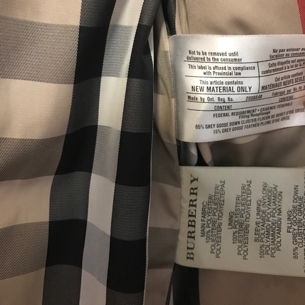 Burberry Down Jacket - image 3