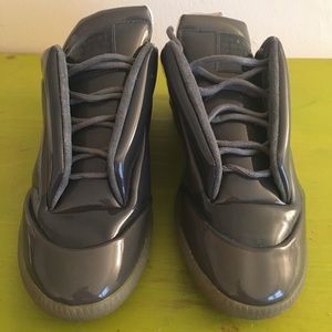 Maison Margiela Gray Plastic Covered Leather