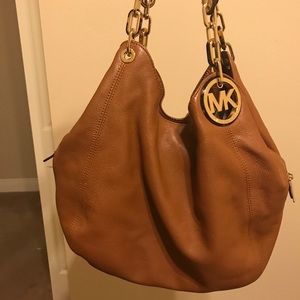 Michael Kors Fulton Leather Shoulder Bag