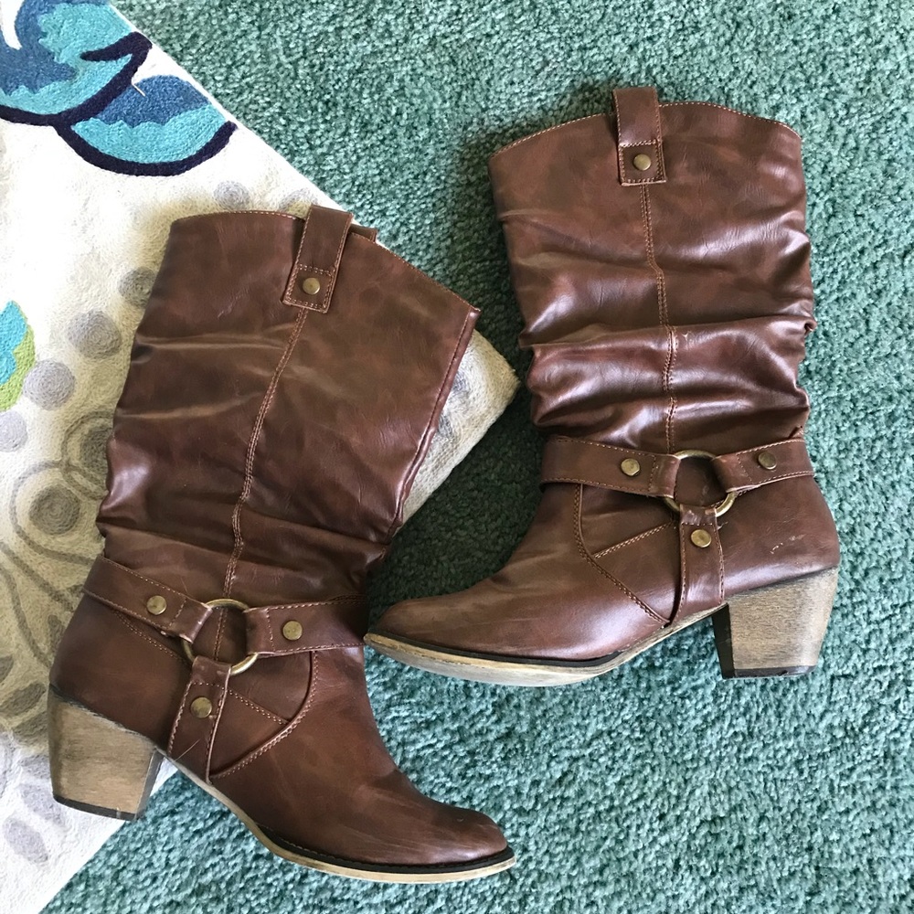 Refresh Cowboy Boots [Sz 8] Like New!
