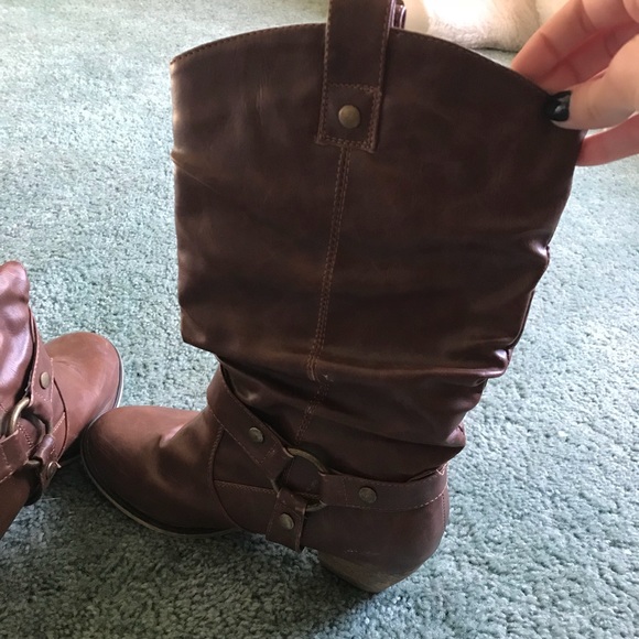 Refresh Cowboy Boots [Sz 8] Like New! - Picture 3 of 4