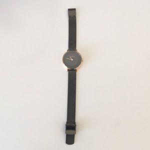 Skagen Women’s Ditte Rose-tone Mesh watch