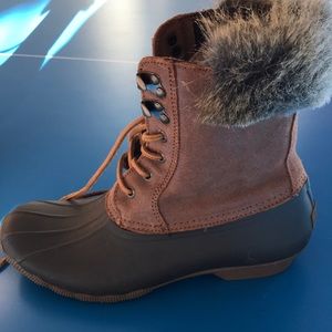 Women’s Sperry Fur scuffed Duck Boots