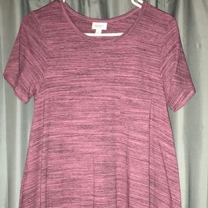 Small Pink and Black Heathered Carly