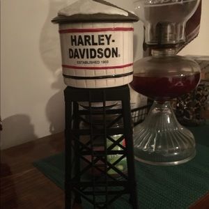 Department 56 Harley Davidson Water Tower.