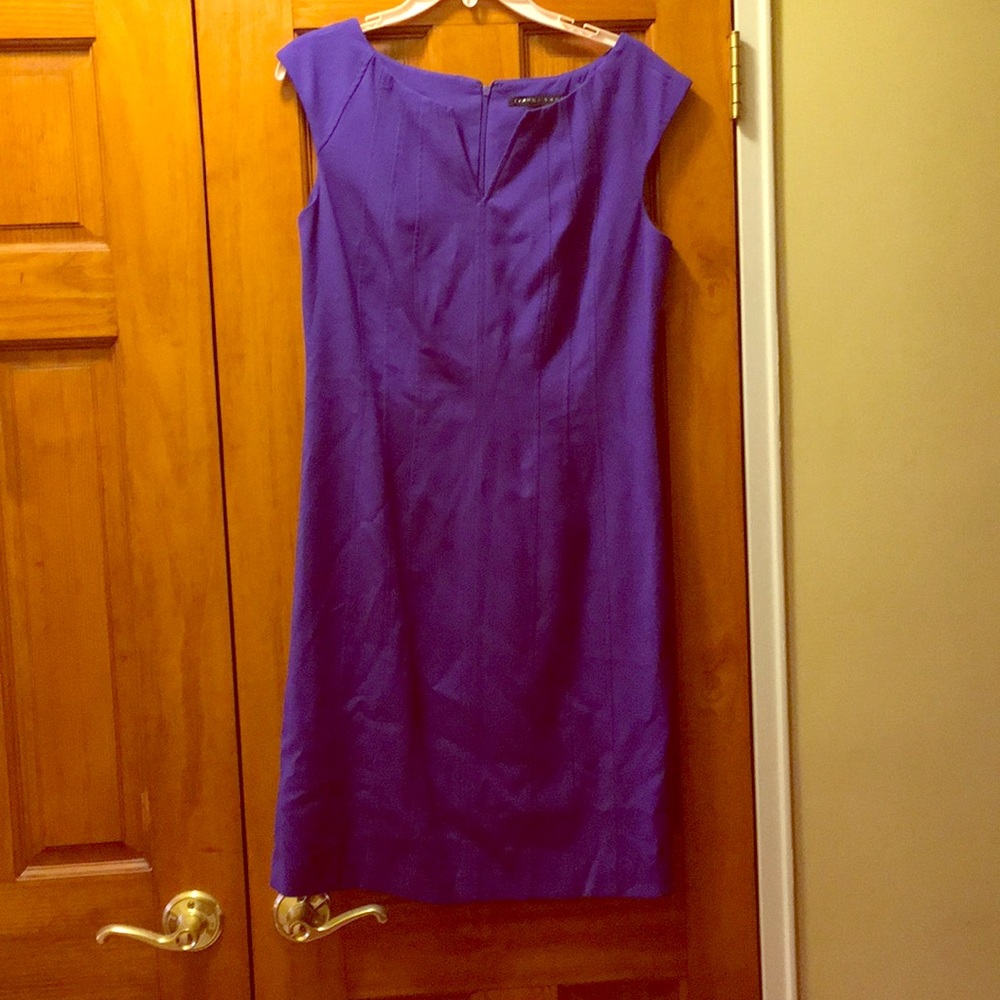 Ivanka trump size 8 purple dress