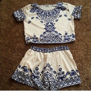 2 Piece Romper