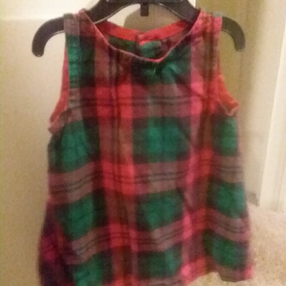 Plaid Christmas Dress or Top