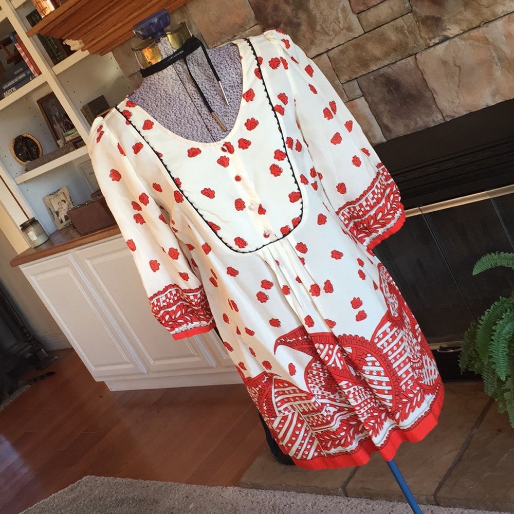 Silk tunic