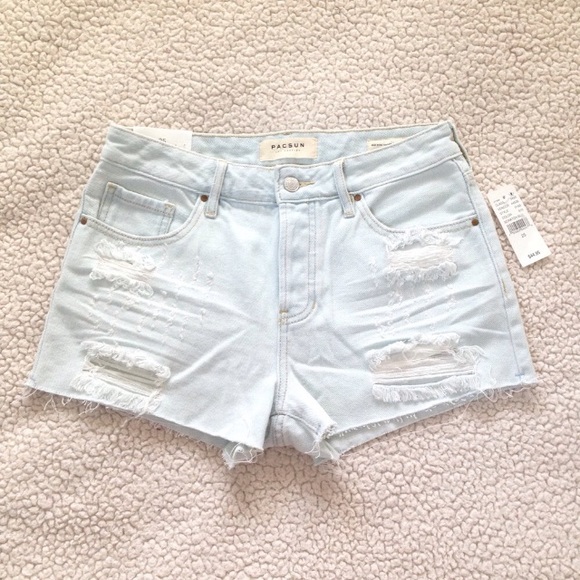 Pacsun Mid Rise Shorts - Picture 3 of 7