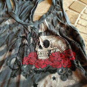 Skull Racerback Tank