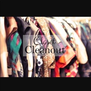 CLOSET CLEANOUT