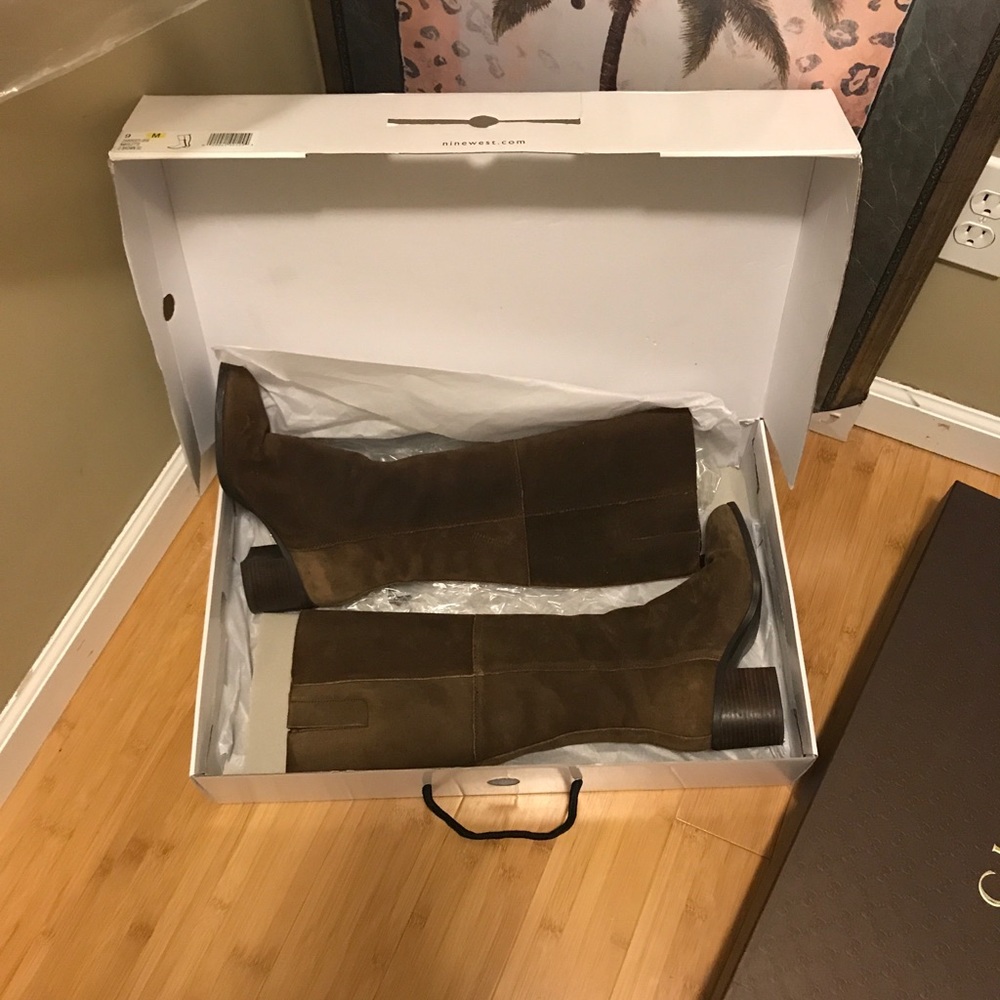 Nine West boots.