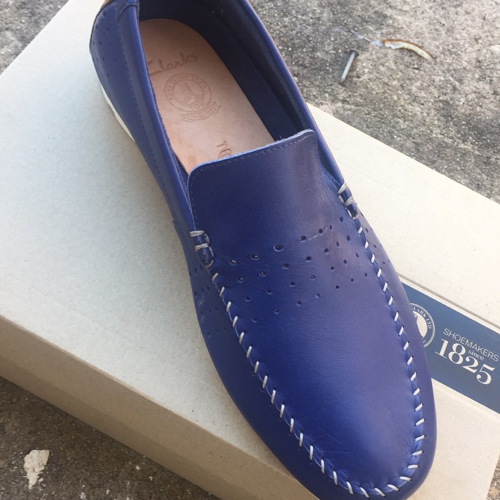 Clark loafers