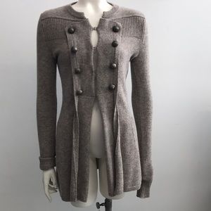 Free People Grey Cardigan