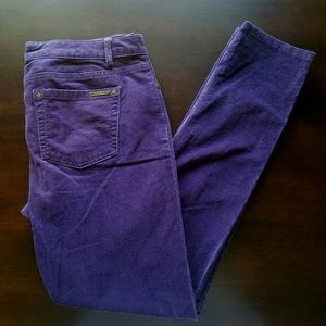 Gorgeous purple Michael Kors corduroy jeans