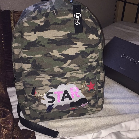 ?SAM EDELMAN ? CIRCUS BACKPACK ? CAMO