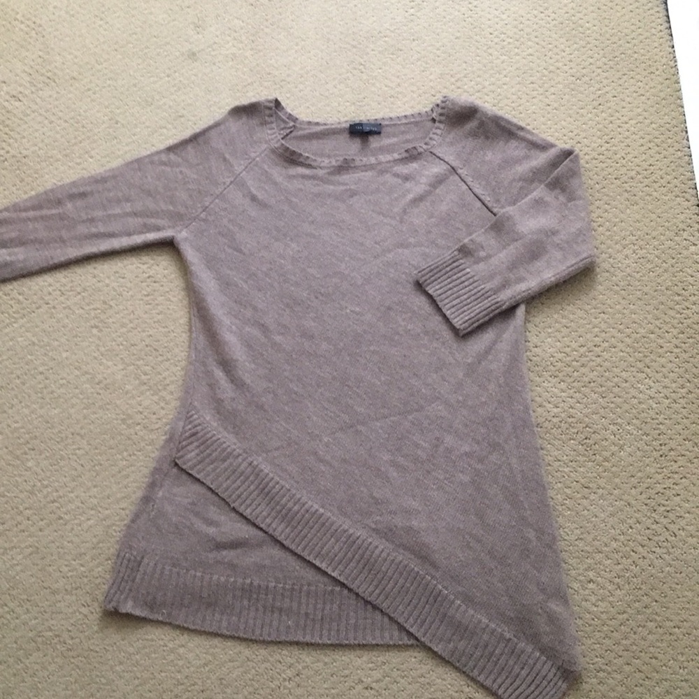 The Limited Taupe Sweater Size M