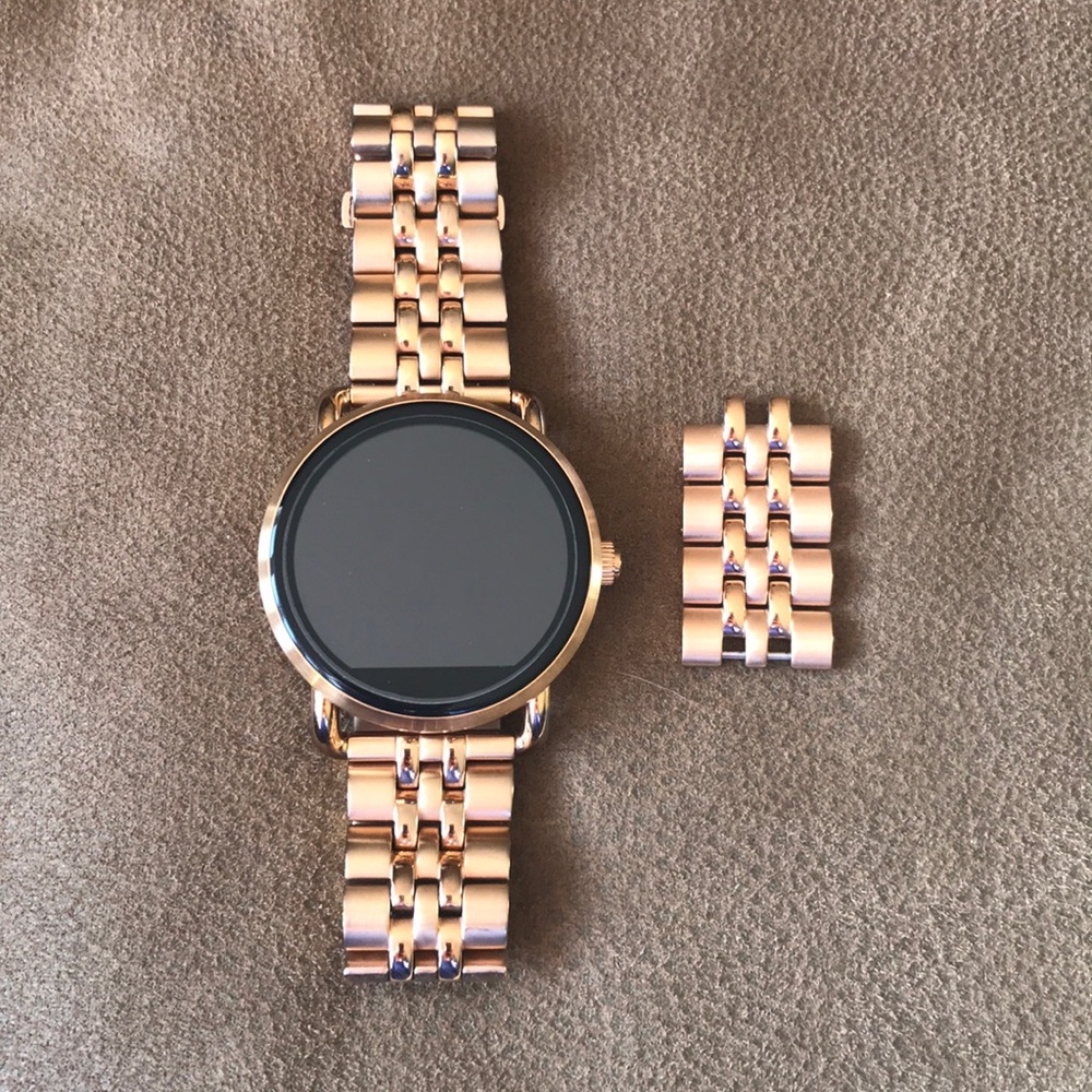 Fossil Q Wander Smart Watch - Rose Gold