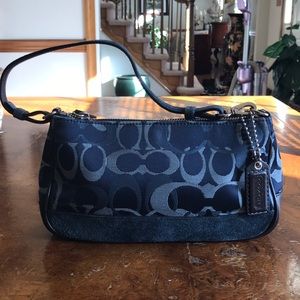 Blue COACH bag