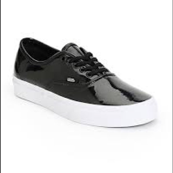 leather vans authentic