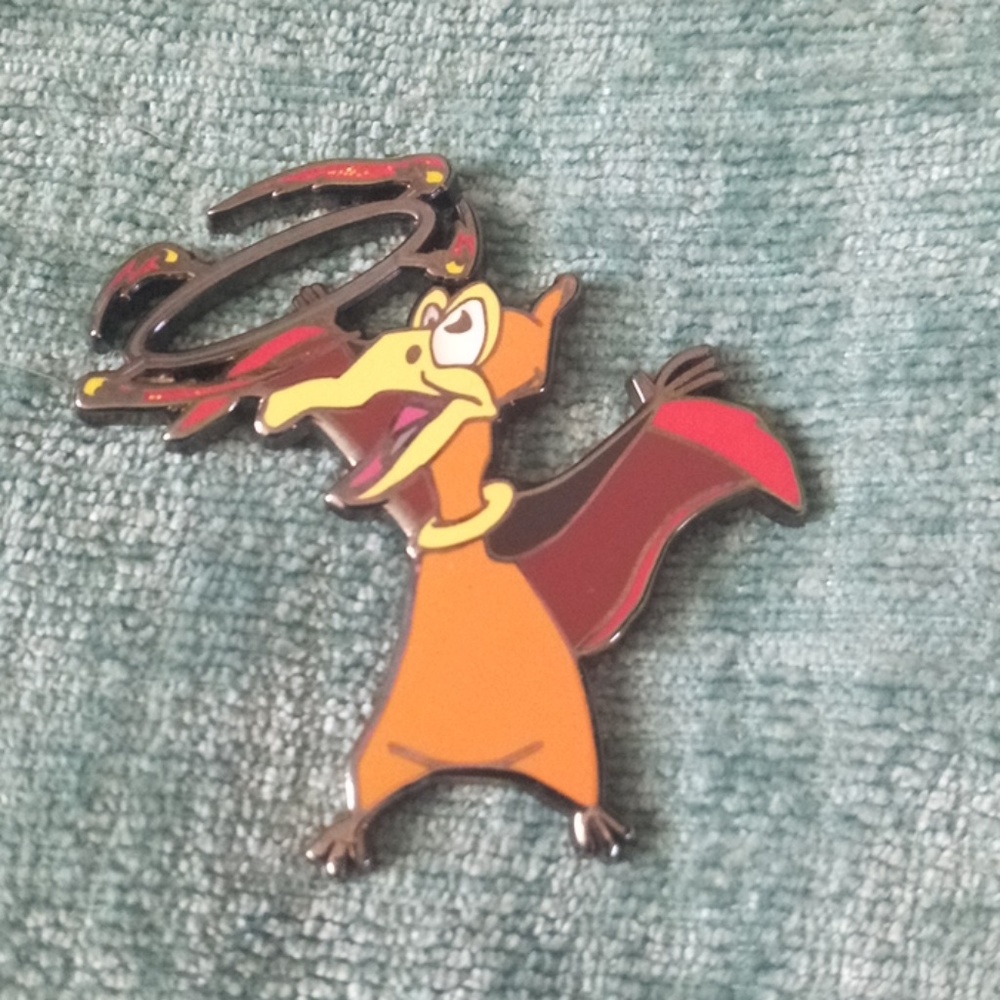 Fire Hooping Peetree Hat Pin
