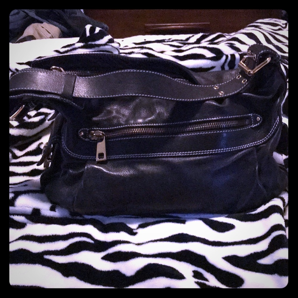 Marc Jacobs Purse black with Gold detail