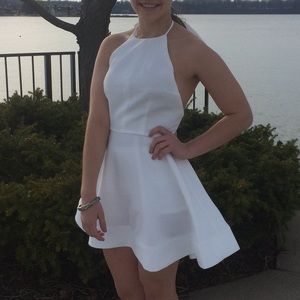 Beautiful formal white dress!