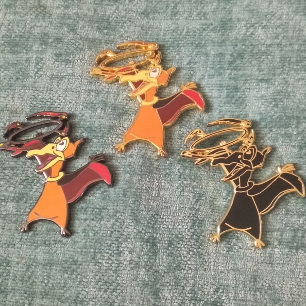 Fire Hooping Peetree Hat Pin Set