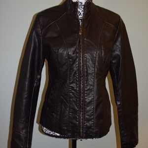 Faux Leather Jacket
