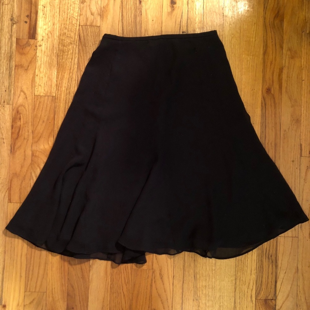 Black Chiffon Layered Skirt ❤️ NEVER WORN!! NWOT