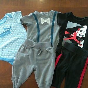Air Jordan Puma Circo baby boy 0-3 month bundle!