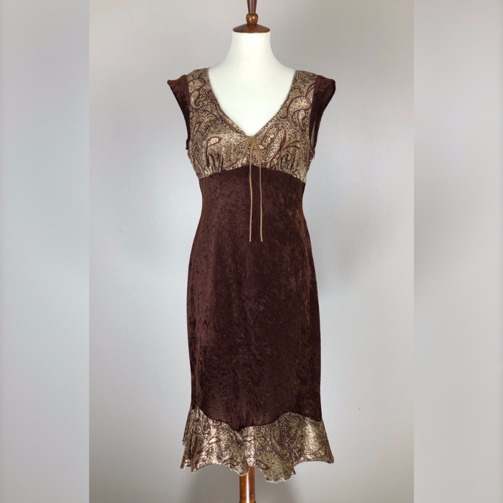 Vintage Rampage Crushed Velvet Dress