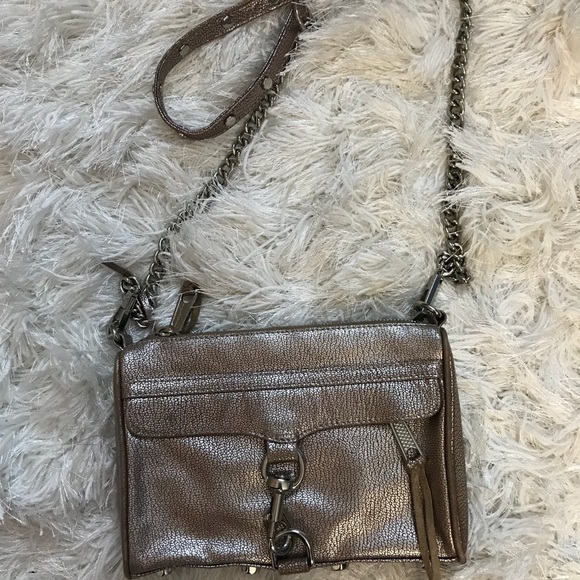 Rebecca Minkoff Handbags - Rose Colored Rebecca Minkoff mini MAC crossbody