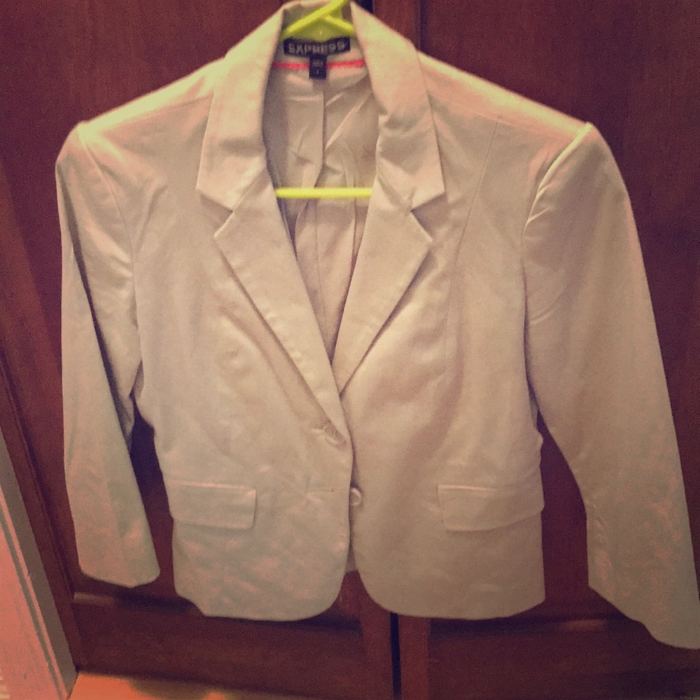 Tan blazer