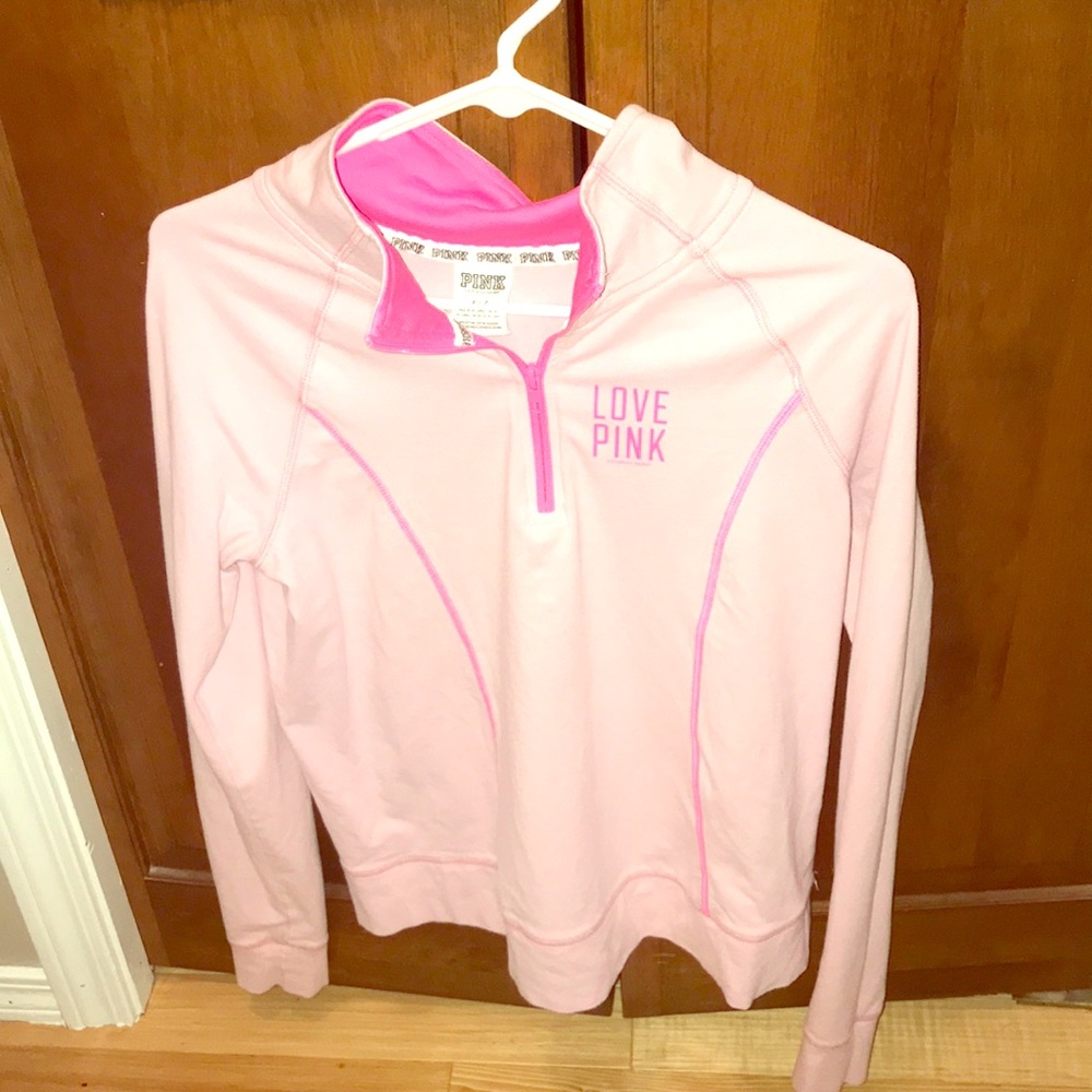 PINK quarter zip.