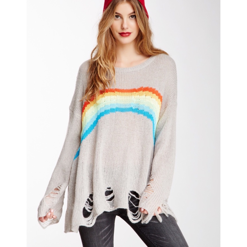 Wildfox Rainbow Dreamer Lennon sweater