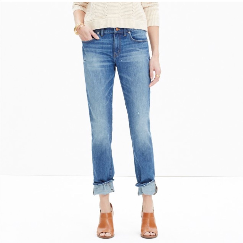 🌿Madewell slim boyfriend jeans. Size 27
