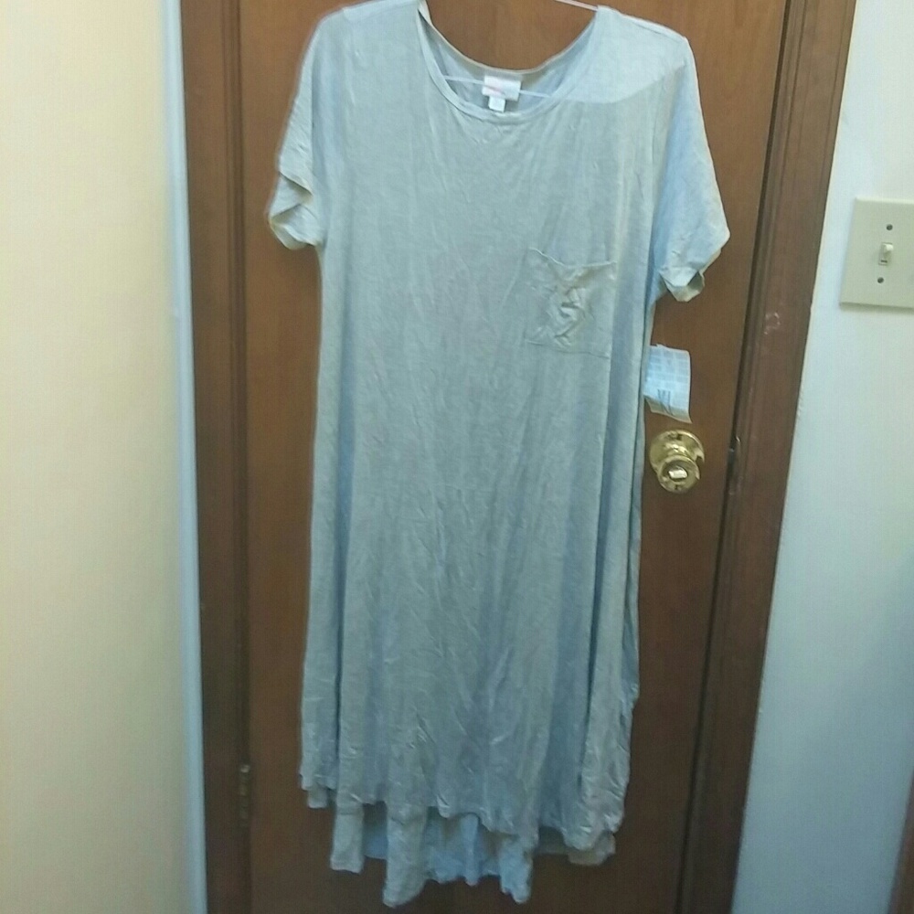 Xl light grey lularoe carly