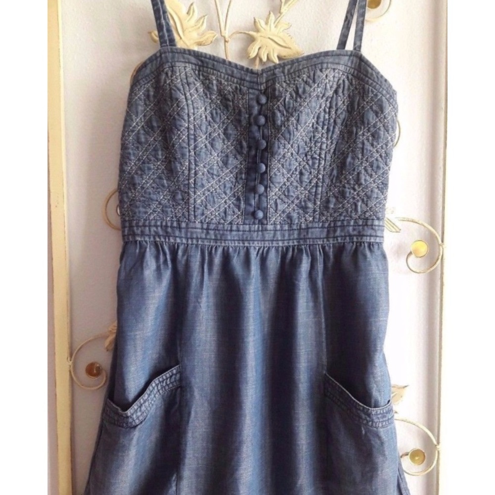 Denim style dress