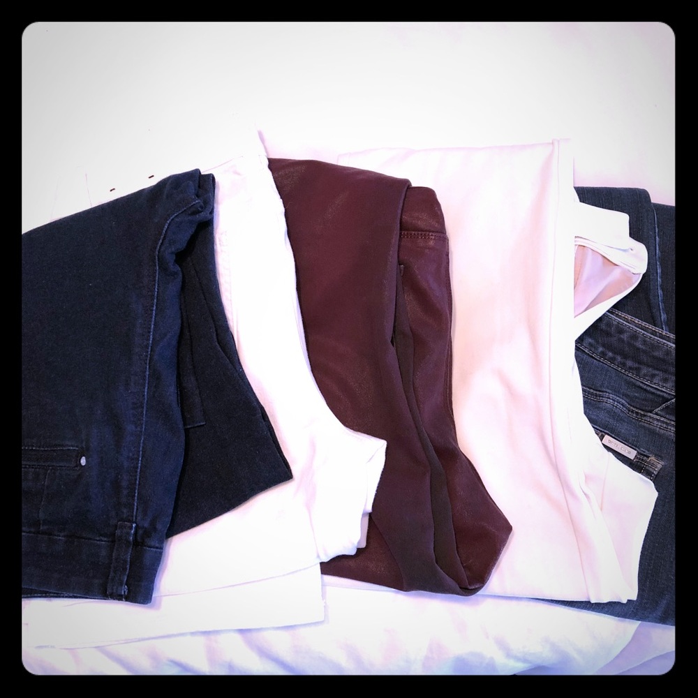 WHBM 5 Jean/ pant bundle! Size 8-10