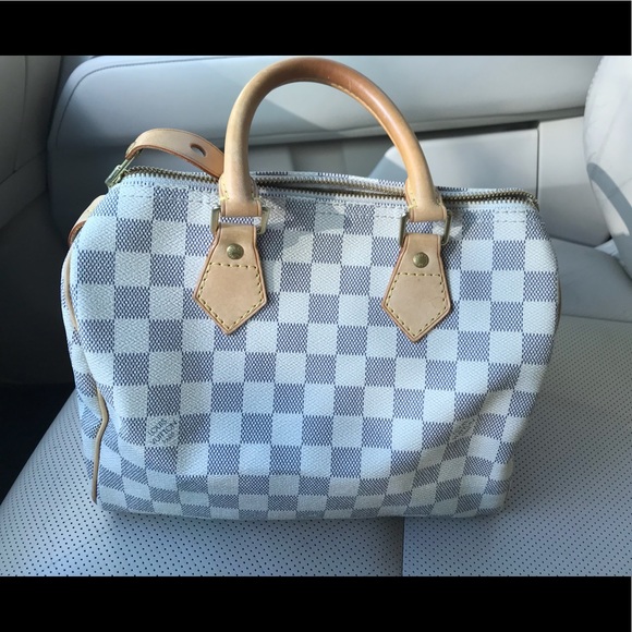 Louis Vuitton Handbags - Louis Vuitton Speedy 25 Damier Azur