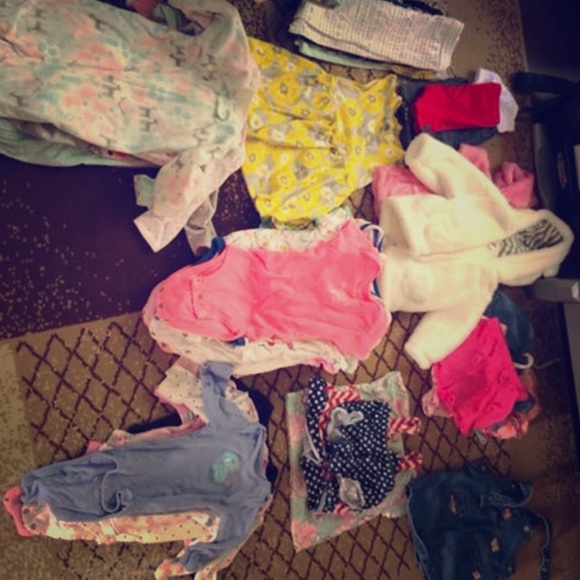 Girls newborn - 18 mnths. 1 year+ worth of clothes