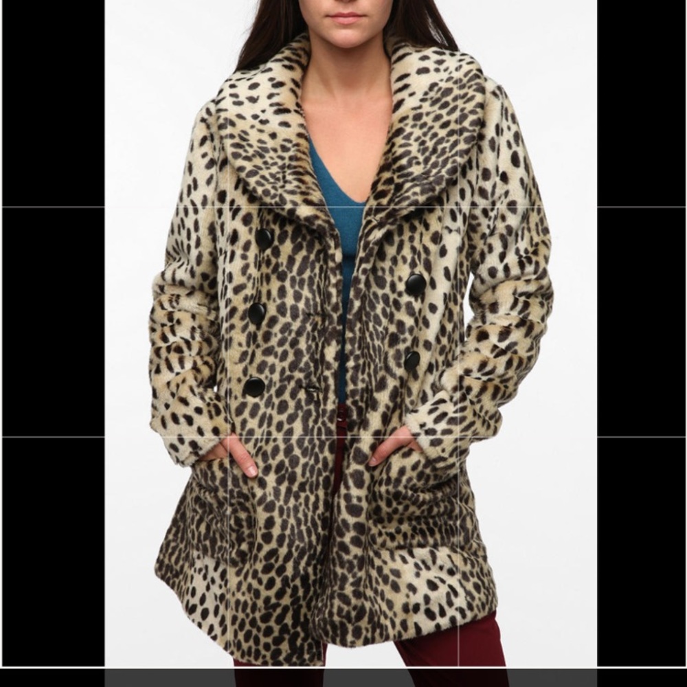 Urban Outfitters faux fur Coat