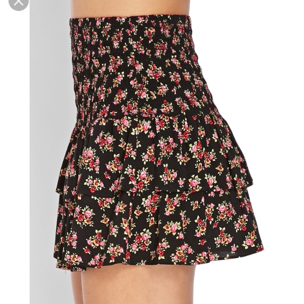 Floral skirt